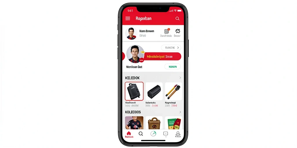 Tampilan awal yang menarik dan intuitif.