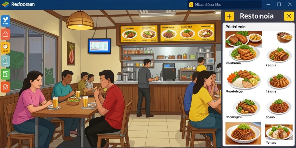 Tangkapan layar menampilkan karakter utama dalam aksi seru.