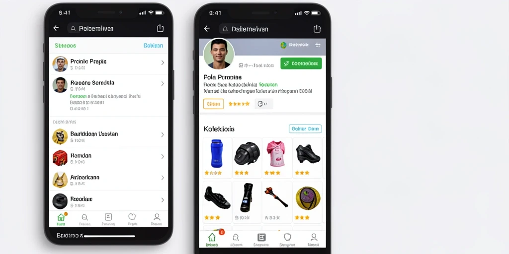 Screenshot menampilkan antarmuka pengguna yang intuitif.
