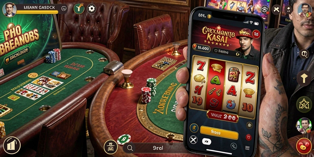 Tampilan awal game yang menarik dan penuh warna.