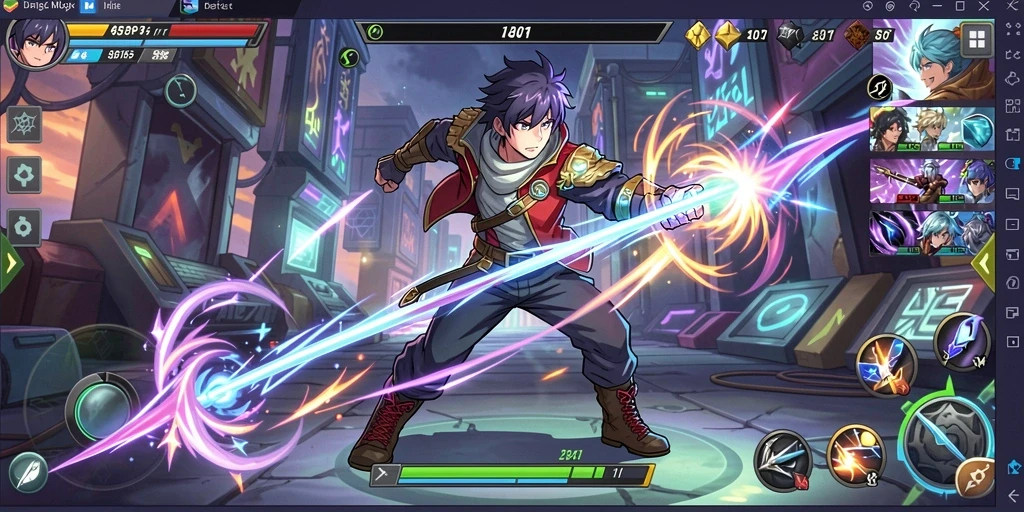 Tampilan utama game CIPOK dengan karakter yang menarik.