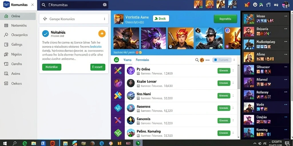 Screenshot menunjukkan tampilan antarmuka yang menarik dan intuitif.