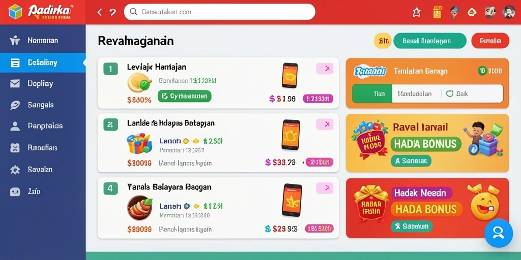 Tampilan antarmuka yang menarik dan intuitif.