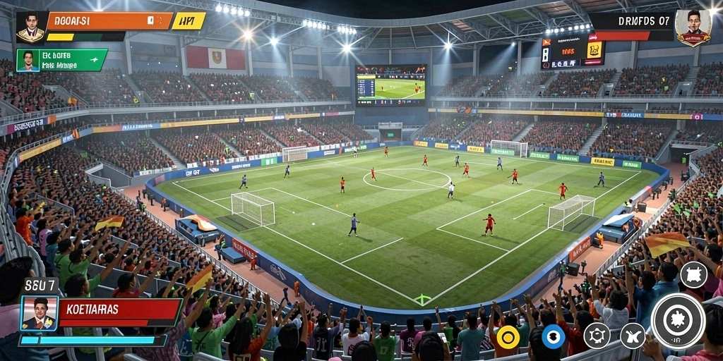 Tampilan awal permainan yang menawan dan menarik.