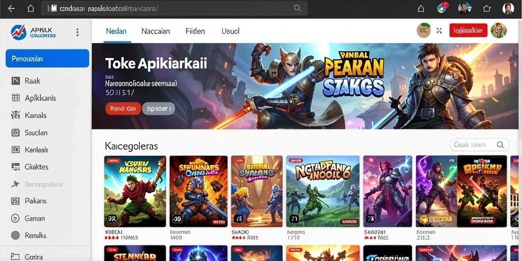 Tampilan antarmuka yang menarik dan mudah digunakan.