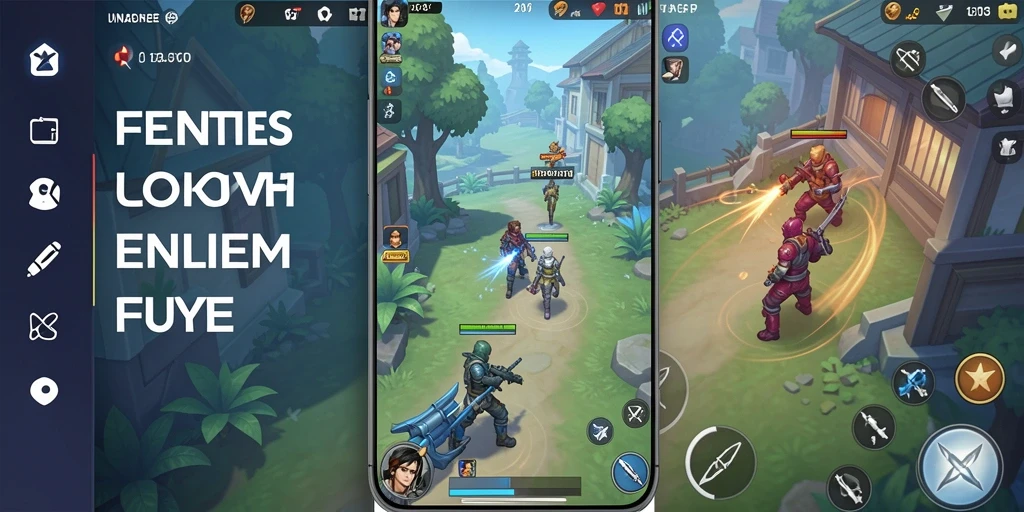 Tampilan antarmuka game yang menarik dan user-friendly.