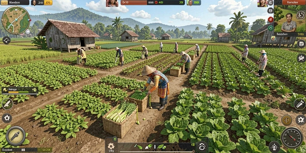 Tampilan antarmuka yang modern dan menarik.