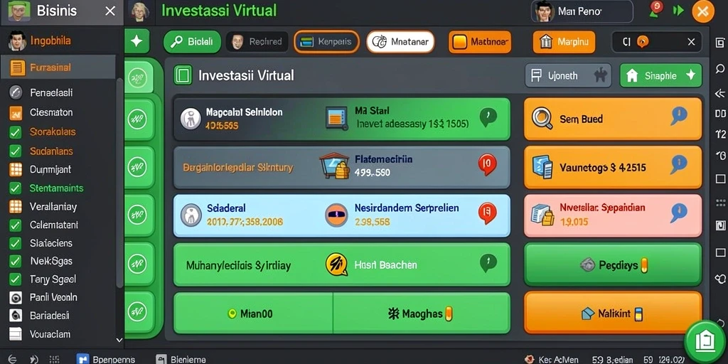 Screenshot fitur permainan yang menarik.