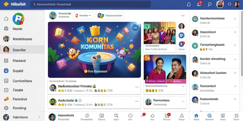 Tangkapan layar menunjukkan aksi seru dalam permainan.