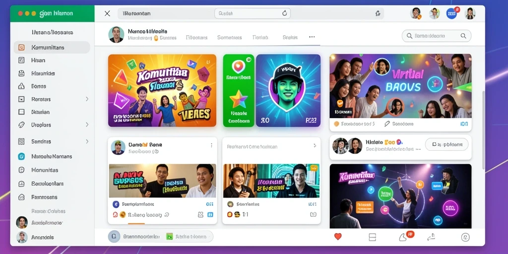 Tampilan antarmuka aplikasi yang menarik dan mudah dipahami.