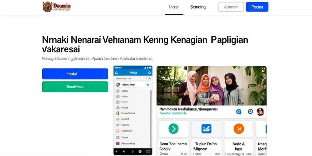 Gambaran karakter utama dalam permainan yang menarik.