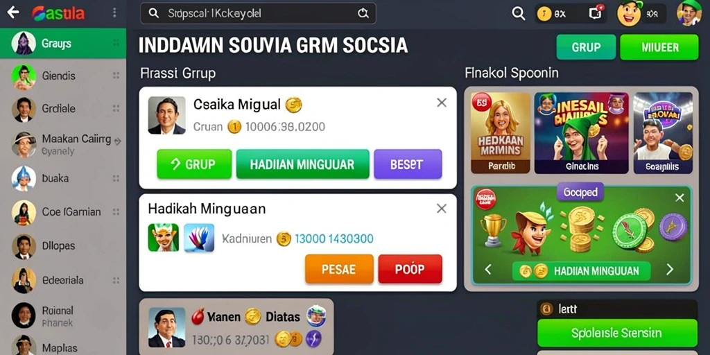 Tampilan antarmuka yang modern dan intuitif.